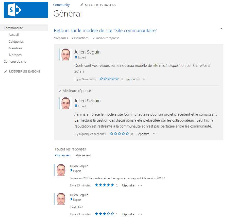 microsoft sharepoint 2013 briques sociales