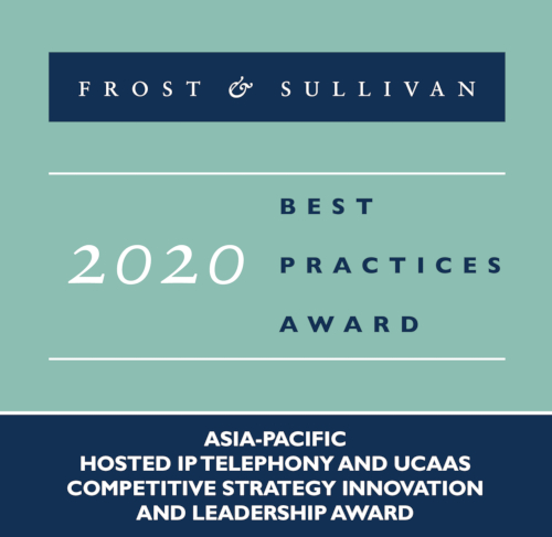 Asia-Pacific Hosted IP Telephony and UCaaS Competitive Strategy Innovation and Leadership Award