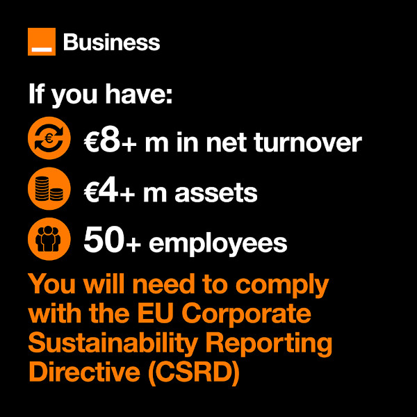 You may need to comply with the EU Corporate Sustainability Reporting Directive (CSRD)